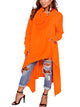 Asymmetric Long Sleeve Sweatshirts Tops