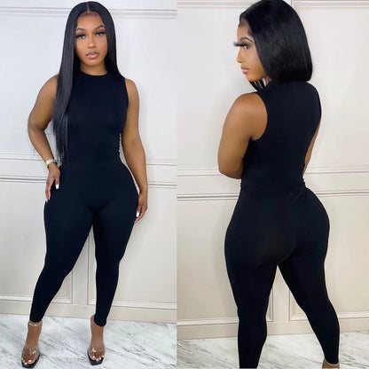 Solid Sleeveless Ipresistible Set