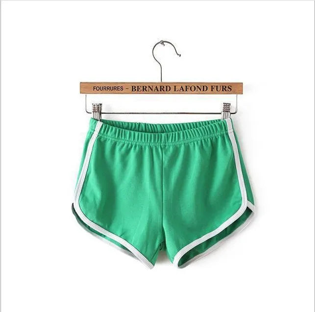 Solid Color Sports Shorts