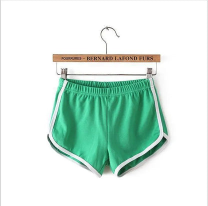Solid Color Sports Shorts