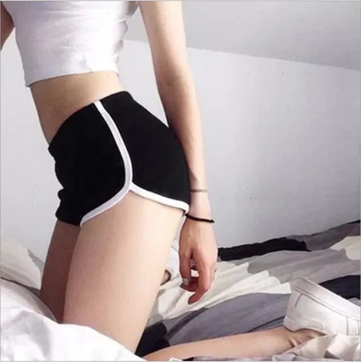 Solid Color Sports Shorts