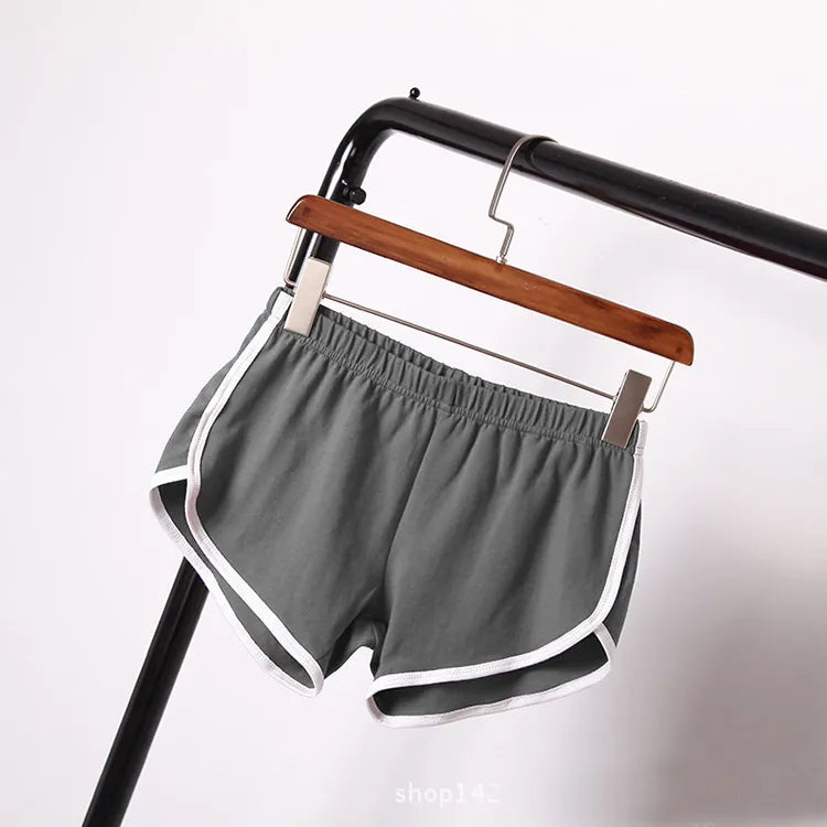 Solid Color Sports Shorts