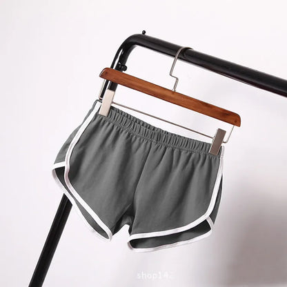 Solid Color Sports Shorts