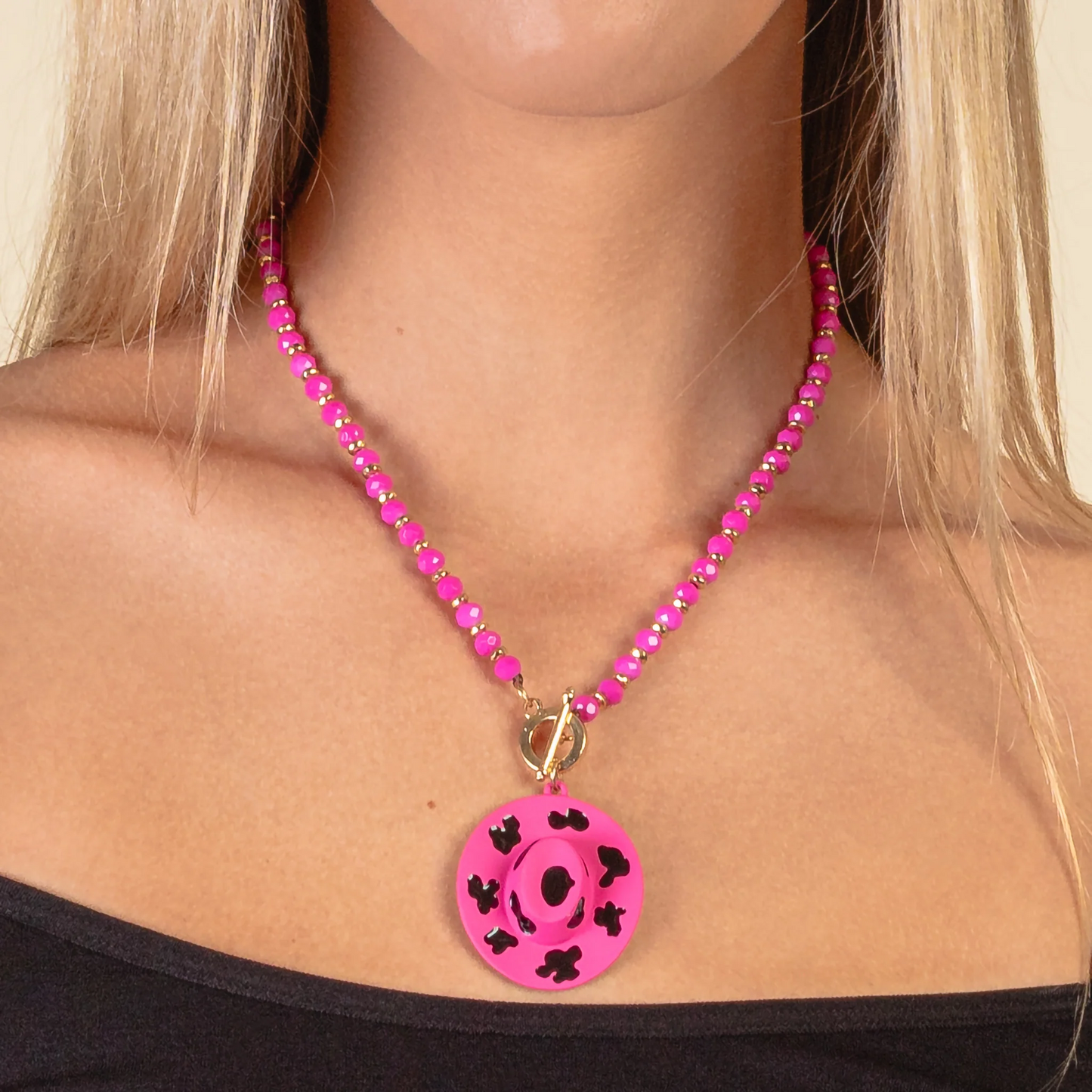 Cowboy Hat Necklace
