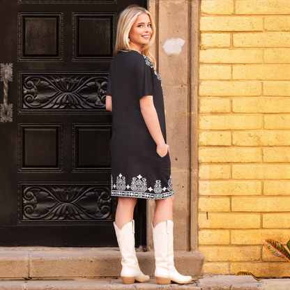 Boho Chic Dress with pockets