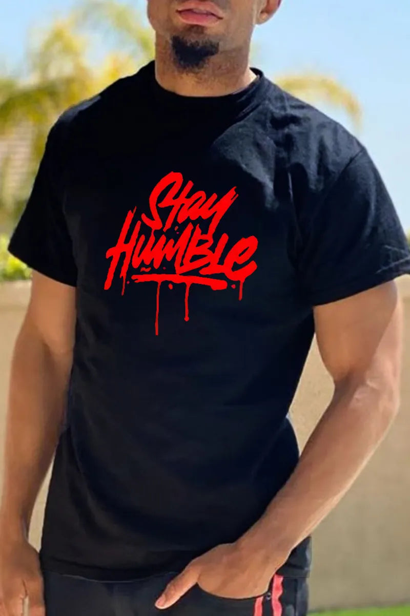 Black Stay Humble T-shirt