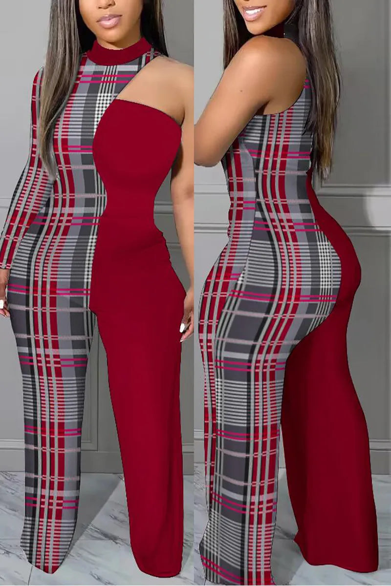 O Neck Regular Jumpsuits