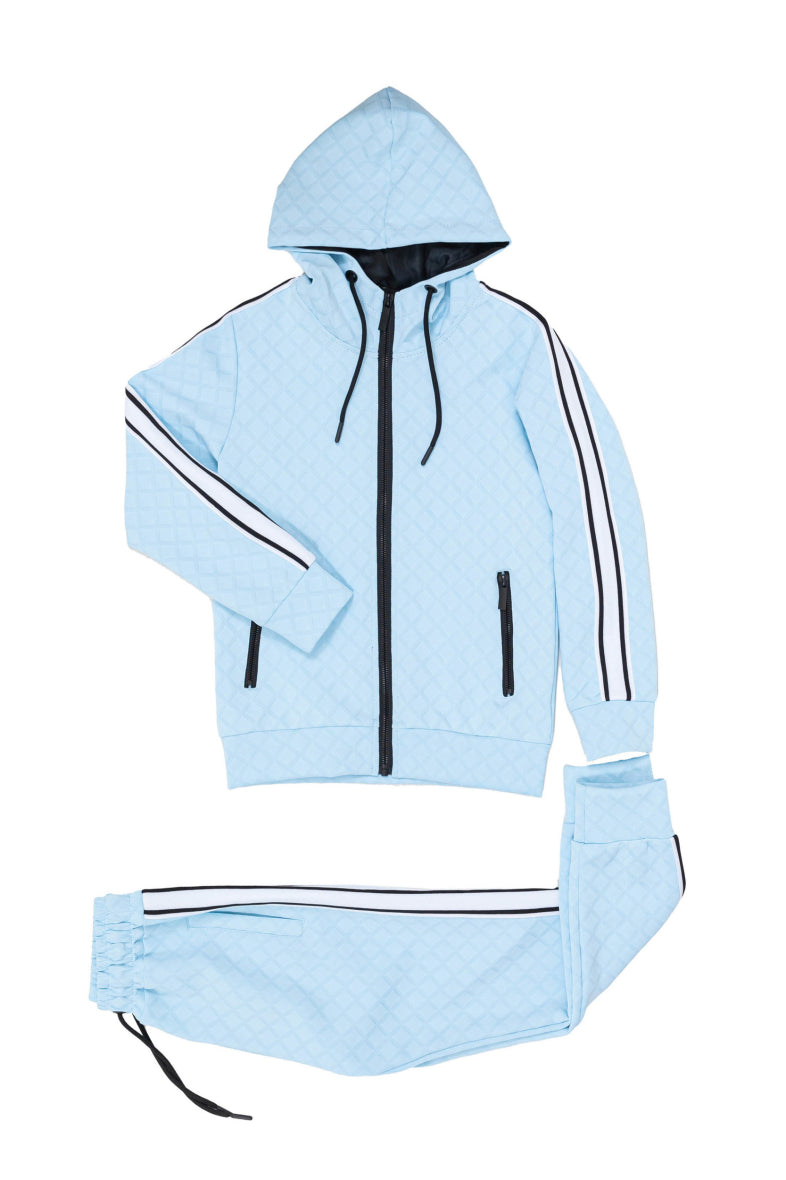 Bi-color Boy's sweatshirt set