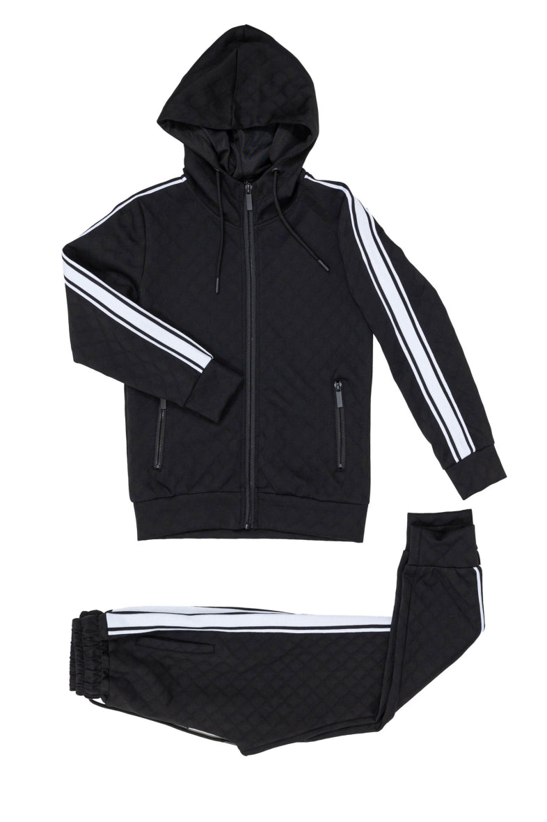 Bi-color Boy's sweatshirt set
