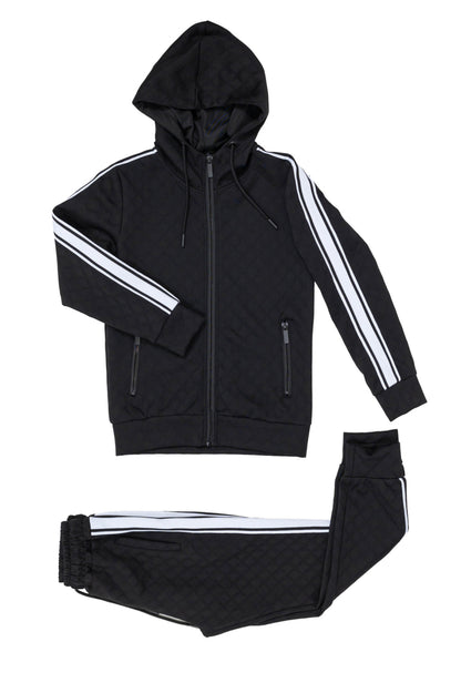 Bi-color Boy's sweatshirt set
