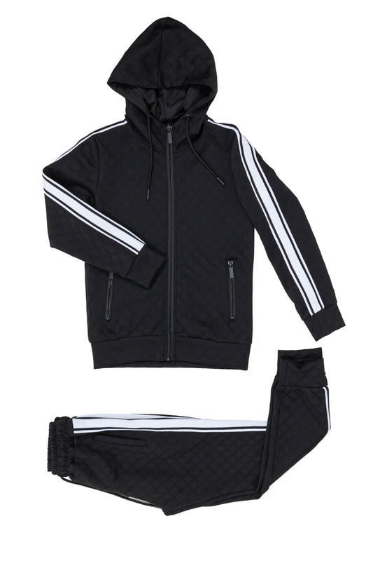 Bi-color Boy's sweatshirt set