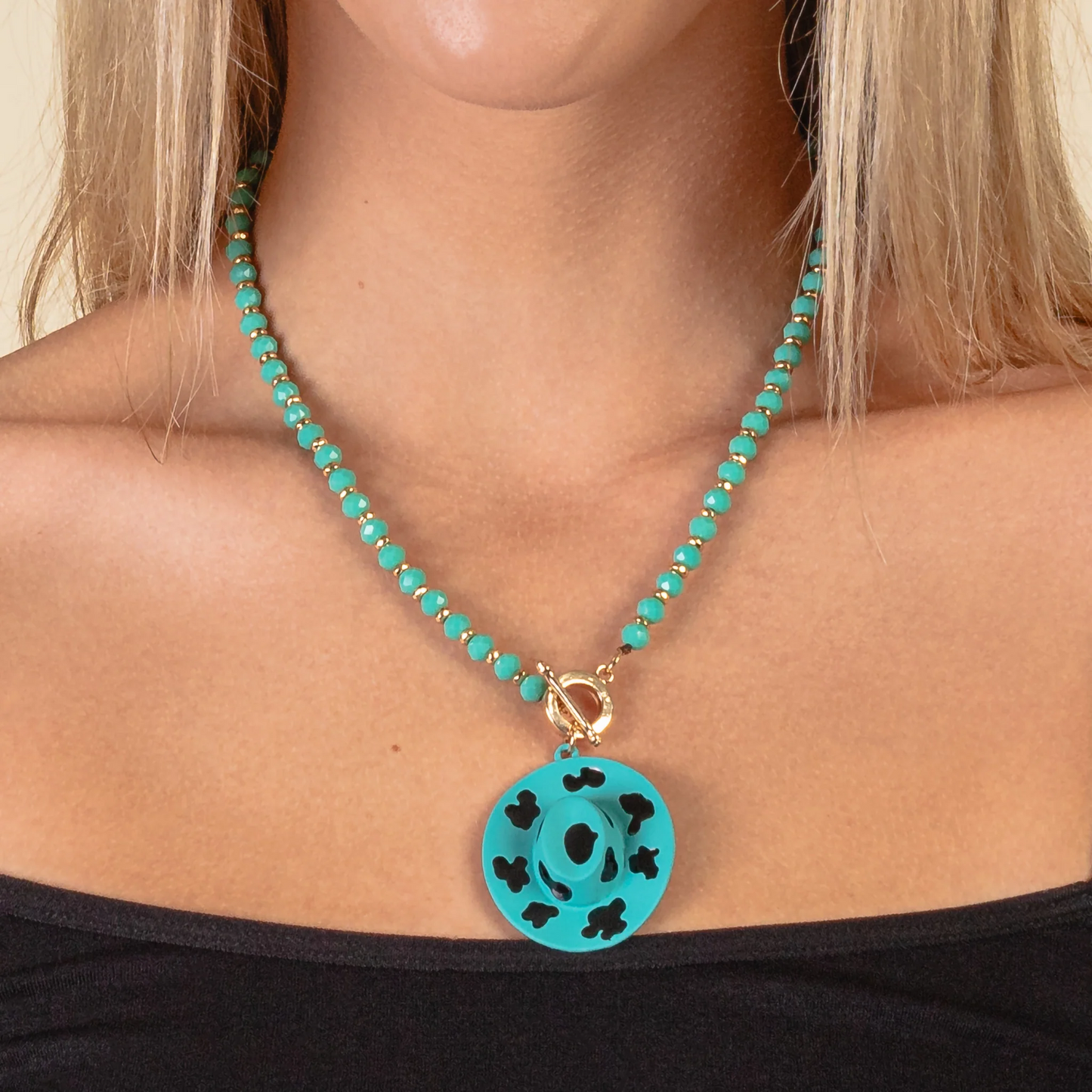 Cowboy Hat Necklace
