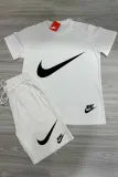 Baby Blue Casual Short Sleeve 2PC