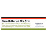 Madina: Shea Butter & Aloe Vera Soap