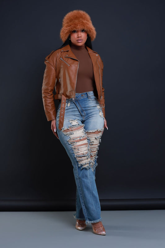 Limitless Asymmetrical Zip Bootcut Jeans