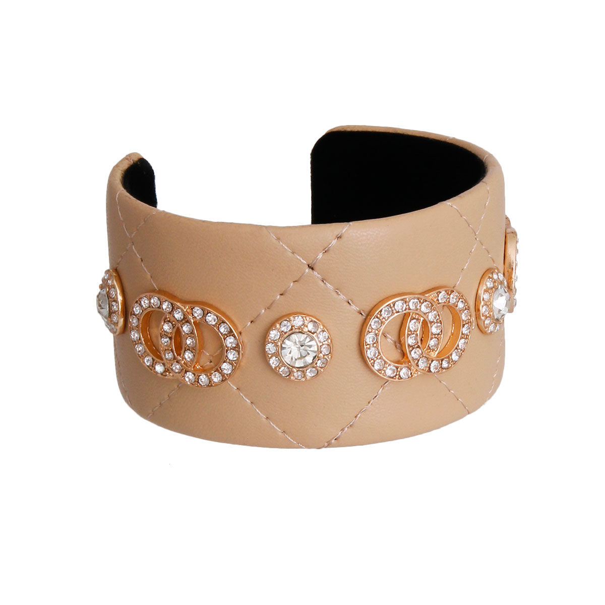 Chic Quilt: Light Brown Bespoke Cuff